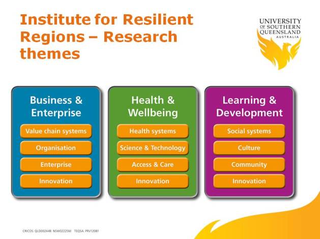 IRR research themes